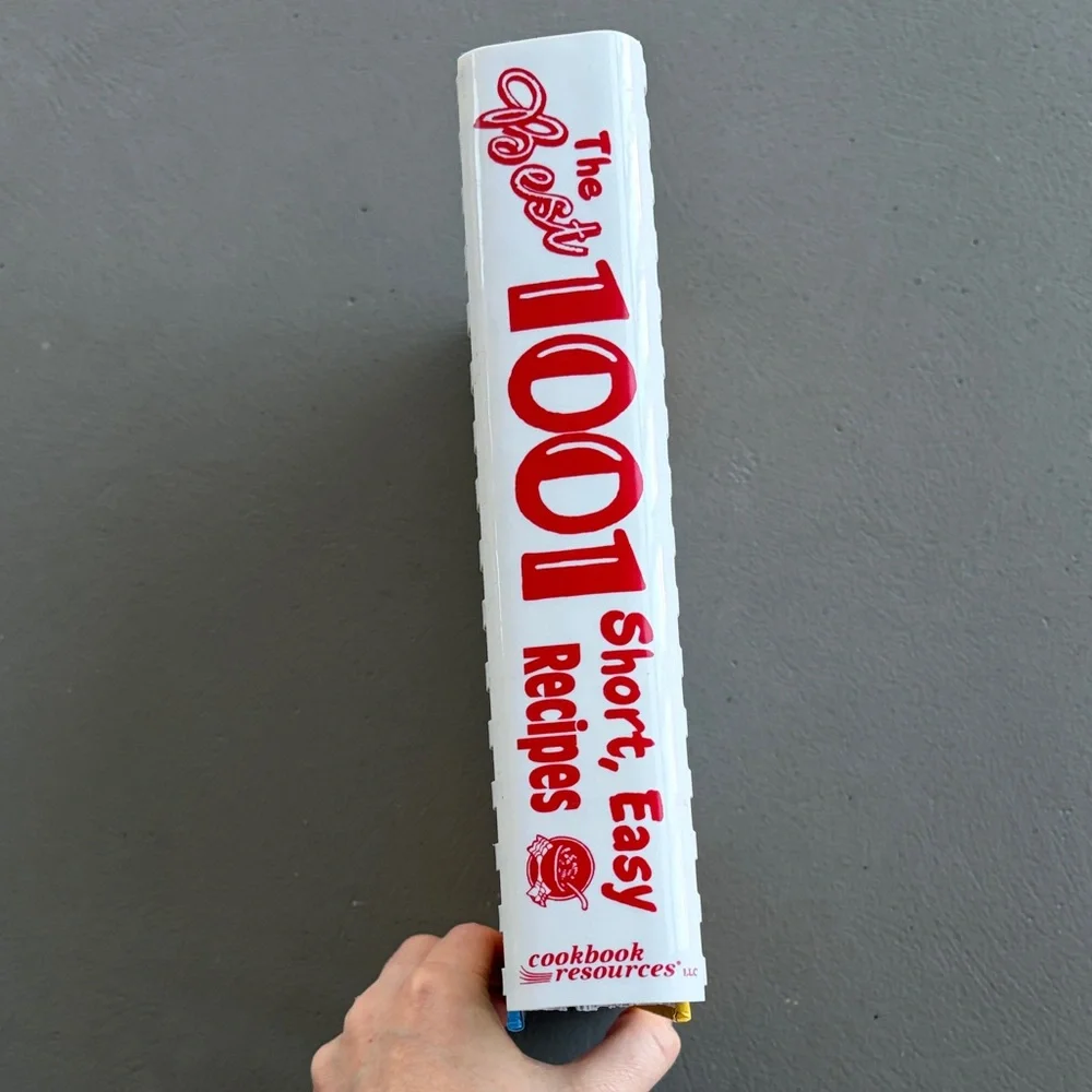 The Best 1001 Short, Easy Recipes Cookbook